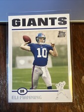 Eli Manning 2004 Topps Rookie Card RC #350 New York Giants Super Bowl MVP ESPN. rookie card picture