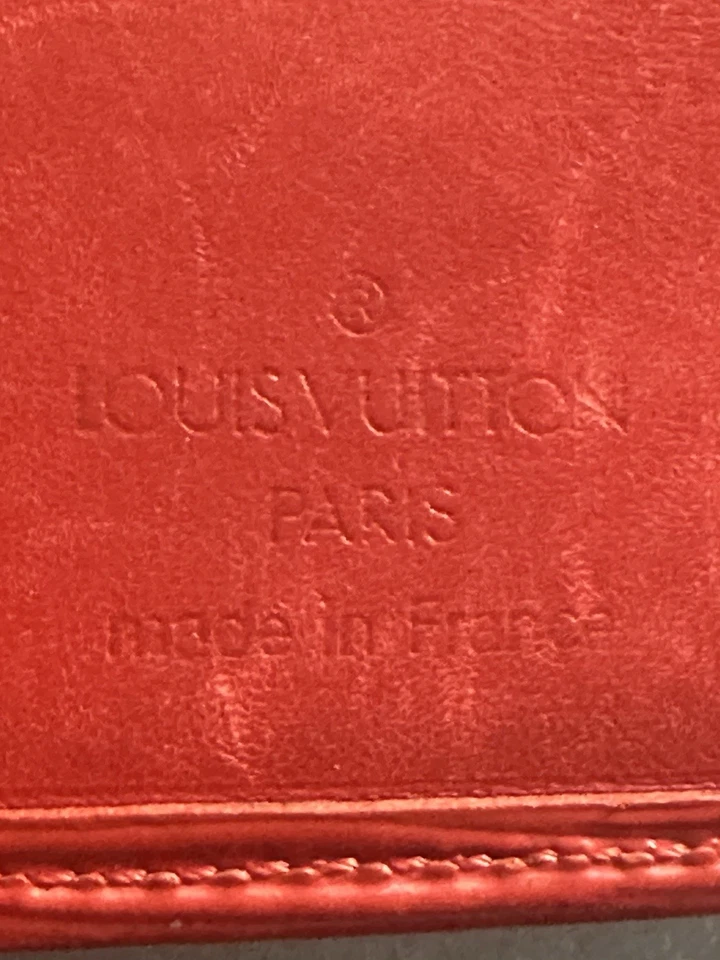 Louis Vuitton red Epi Men's Wallet. - Image 4 of 4
