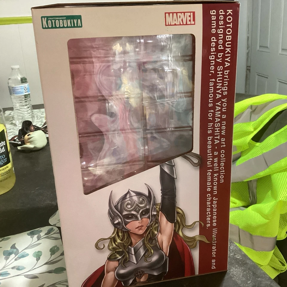 Kotobukiya Marvel Bishoujo Estatua Dama THOR Dama LOKI Escala Estatua Foto 2 de 2