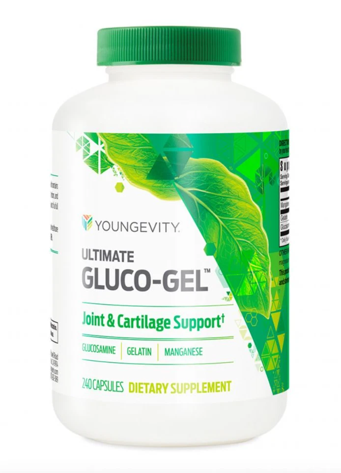 Youngevity's Ultimate Gluco-Gel™ - 240 Capsules - JOINT & CARTILAGE SUPPORT