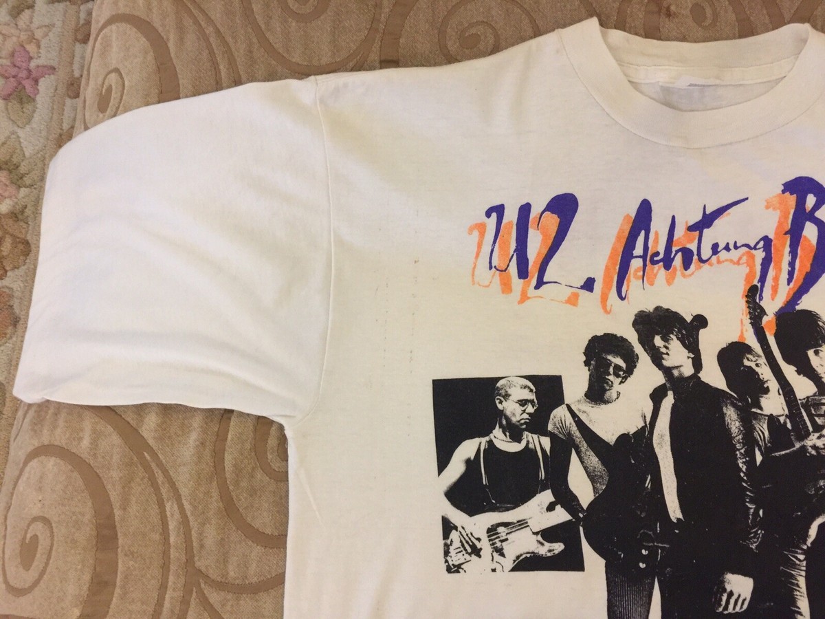 U2 Vintage Achtung Baby T Shirt Xl-42 1992 Mexico Tour 