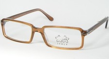LUXOTTICA LU 3185 L1110 TRANSPARENT BROWN EYEGLASSES GLASSES FRAME 51-16-140mm