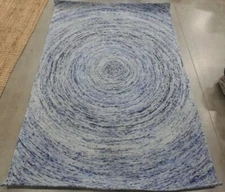 DARK BLUE / MULTI 4' X 6' Flaw in Rug, Reduced Price 1172625981 IKT633A-4