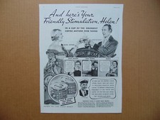 1937 MAXWELL HOUSE COFFEE SHOW BOAT PROGRAM- print ad