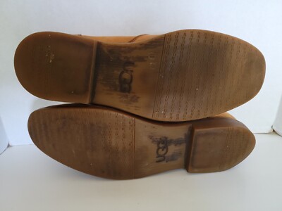 UGG Australia Brown Leather & Sheepskin Men display picture 2