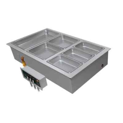 Hatco HWBI-4 Drop-In Modular Heated Well w/ (4) Full Size Pan 4815 Watts