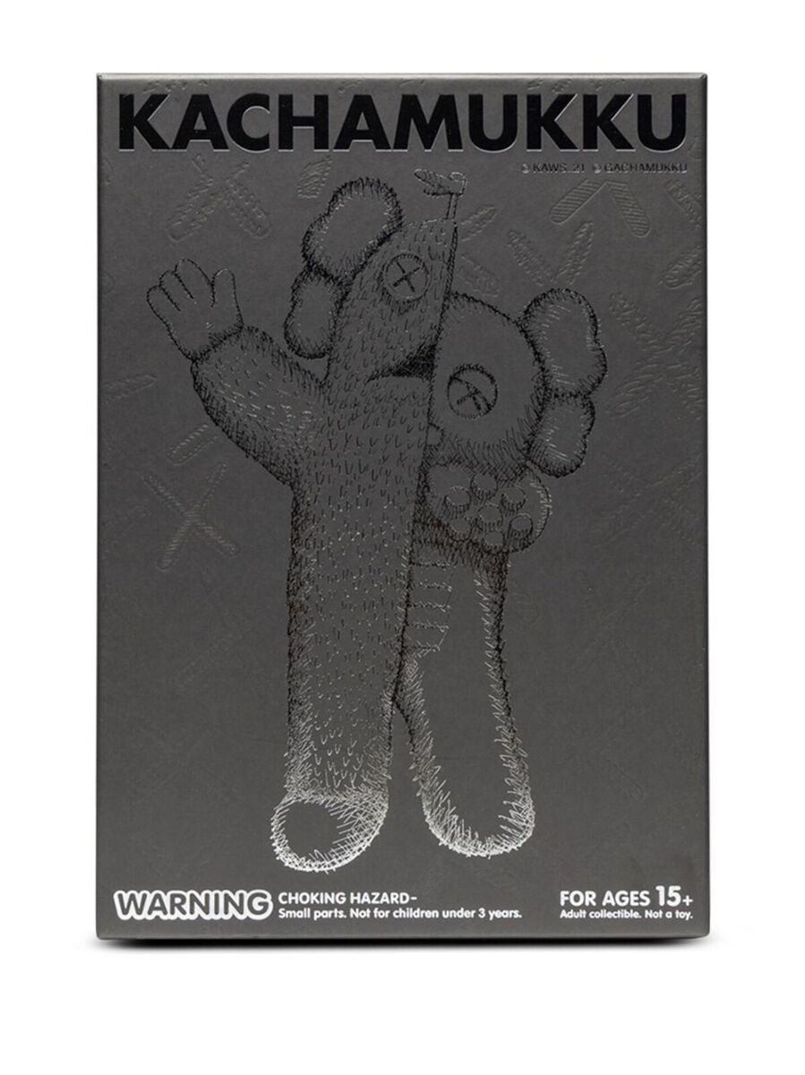 KAWS Tokyo First Kachamukku Figure Black Colorway Gachamukku KAWS Tokyo First Kachamukku Figure Black Colorway Gachamukku