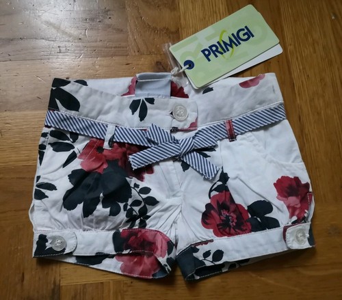 Abbigliamento BIMBA NEONATA pantaloni pantaloncini Short PRIMIGI 6 Mesi |  eBay