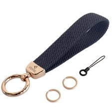 Elastic Wrist Lanyard for Key, Keychain,Keyring, Cool Key Chain for 237 Black