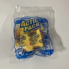 Whataburger Whatapals Catch Copters Yellow Pull Spin Release Flying Meal Toy