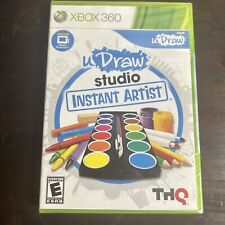 uDraw Studio Instant Artist for XBOX 360 ** BRAND NEW GAME SEALED**