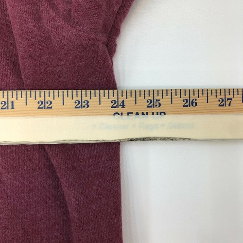 Arrow Jacket Men 2XL XXL Maroon 1/3 Zip Collared Cotton Blend Insulated Pullover - Picture 7 of 8