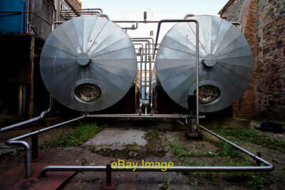 Photo 12x8 Holding Tanks at Glen Scotia Distillery Campbeltown The satelli c2013