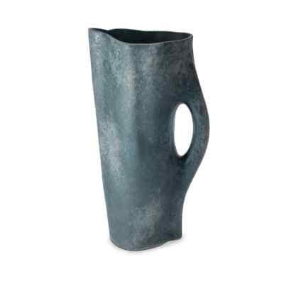 Brand New L'objet Porcelain Timna Pitcher - Aged Iron