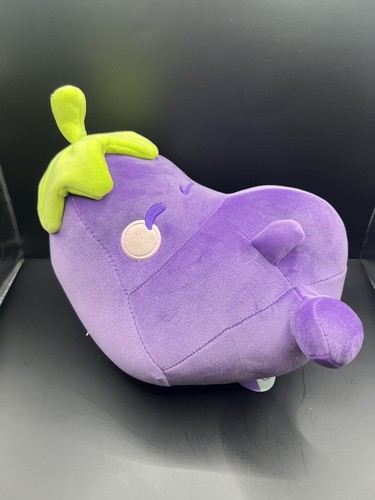 10" MochiOshis Marusaki Nasukkoshi Eggplant Mochi Plush - Picture 2 of 3