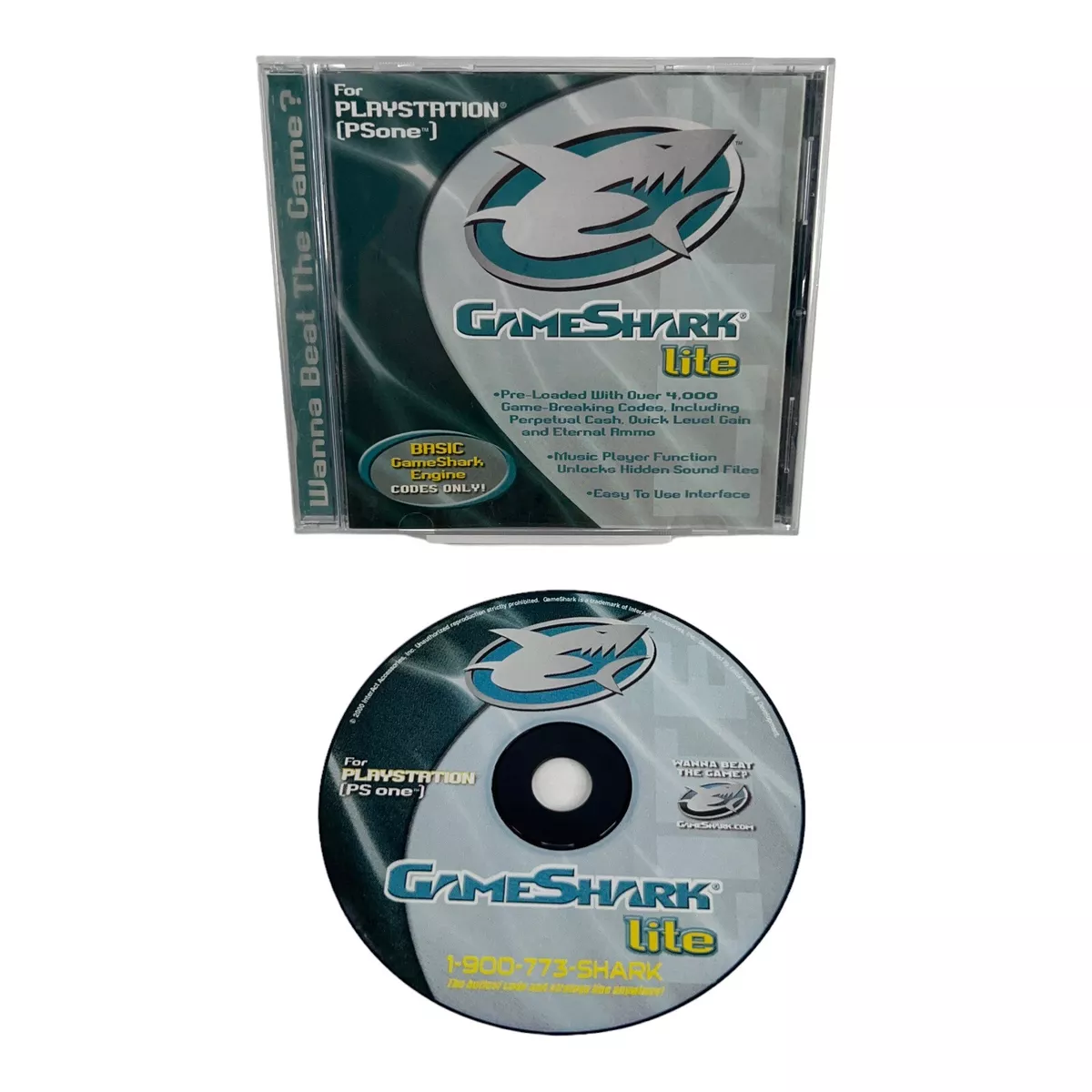 GameShark Disc for Sony Playstation PS1- Disc ONLY! Tested