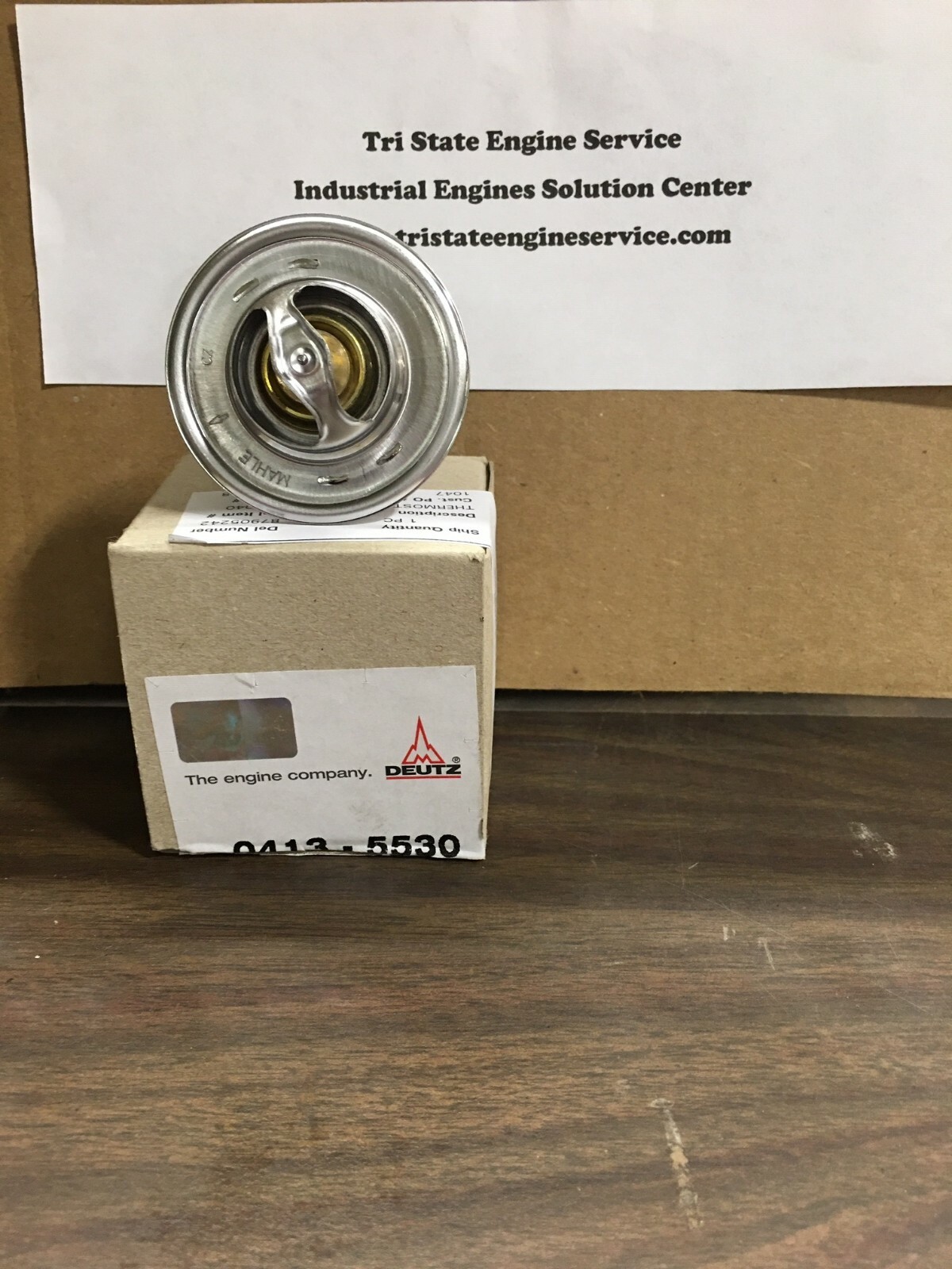 Deutz Thermostat 4135530 Tier 4 D2.9 TCD3.6 2011 Engines 4127330 | eBay