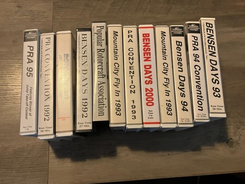 Popular Rotorcraft Association PRA VHS Lot Conventions Benson Days + - Picture 2 of 5