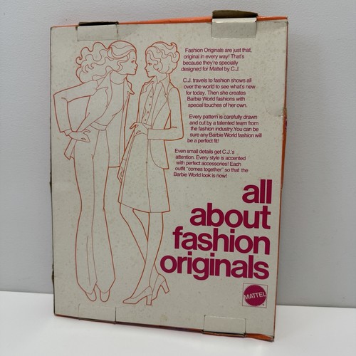 Vintage 1971 Superstar Barbie Kelley PJ Cara Fashion Originals 7931 70s Rare - Picture 3 of 8