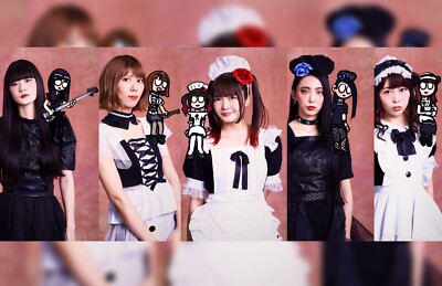BAND-MAID  　２０１８年　　 入手困難非売品A1サイズポスター BAND-MAID A2 ポスター SAIKI BAND MAID POSTER PHOTO PRINT