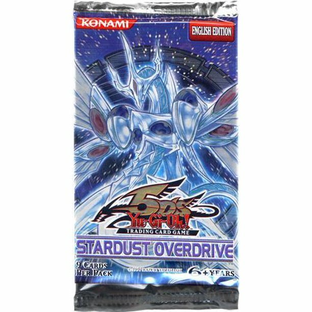 Stardust Overdrive Booster Pack English 5D's Yu-Gi-OH! Unweighed Sealed