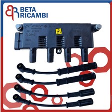 Bobina Accensione Cavi Candele Fiat Grande Punto 1.2 1.4 Lpg Natural Power Panda