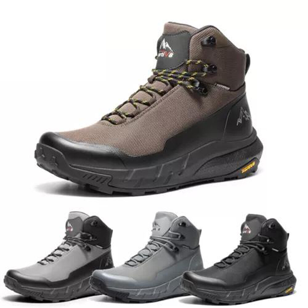NORTIV 8 Men's Waterproof Hiking Boots Lightweight Breathable