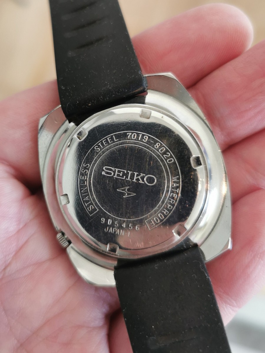 Seiko 5 Sports 7019-8020 Vintage Automatic men's Watch | eBay