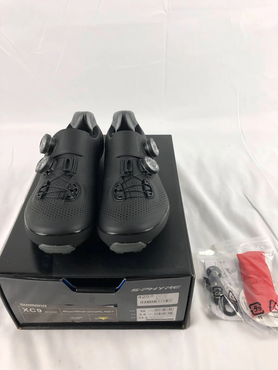 Shimano S Phyre XC9 SH XC901 MTB Shoe US 5.8 EU 39 Black
