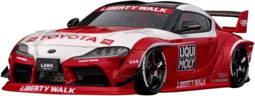 TK.Company ignition model 1/18 LB-WORKS TOYOTA SUPRA A90 White/Red miniature car - Picture 1 of 3