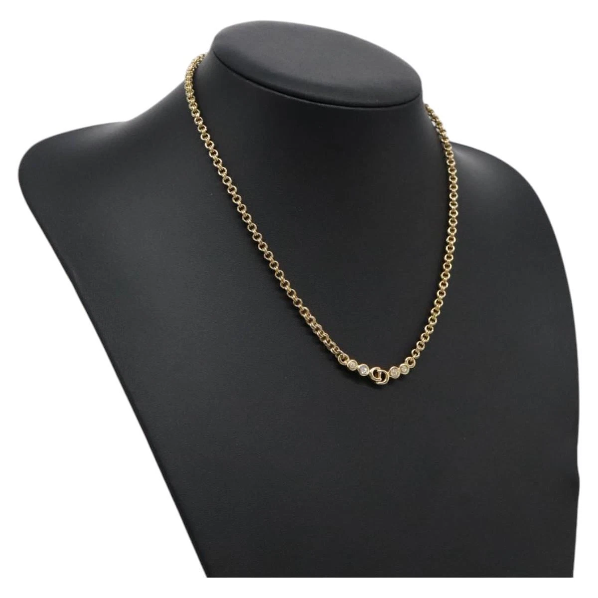 Collana Christian Dior metallo oro originale FF6874