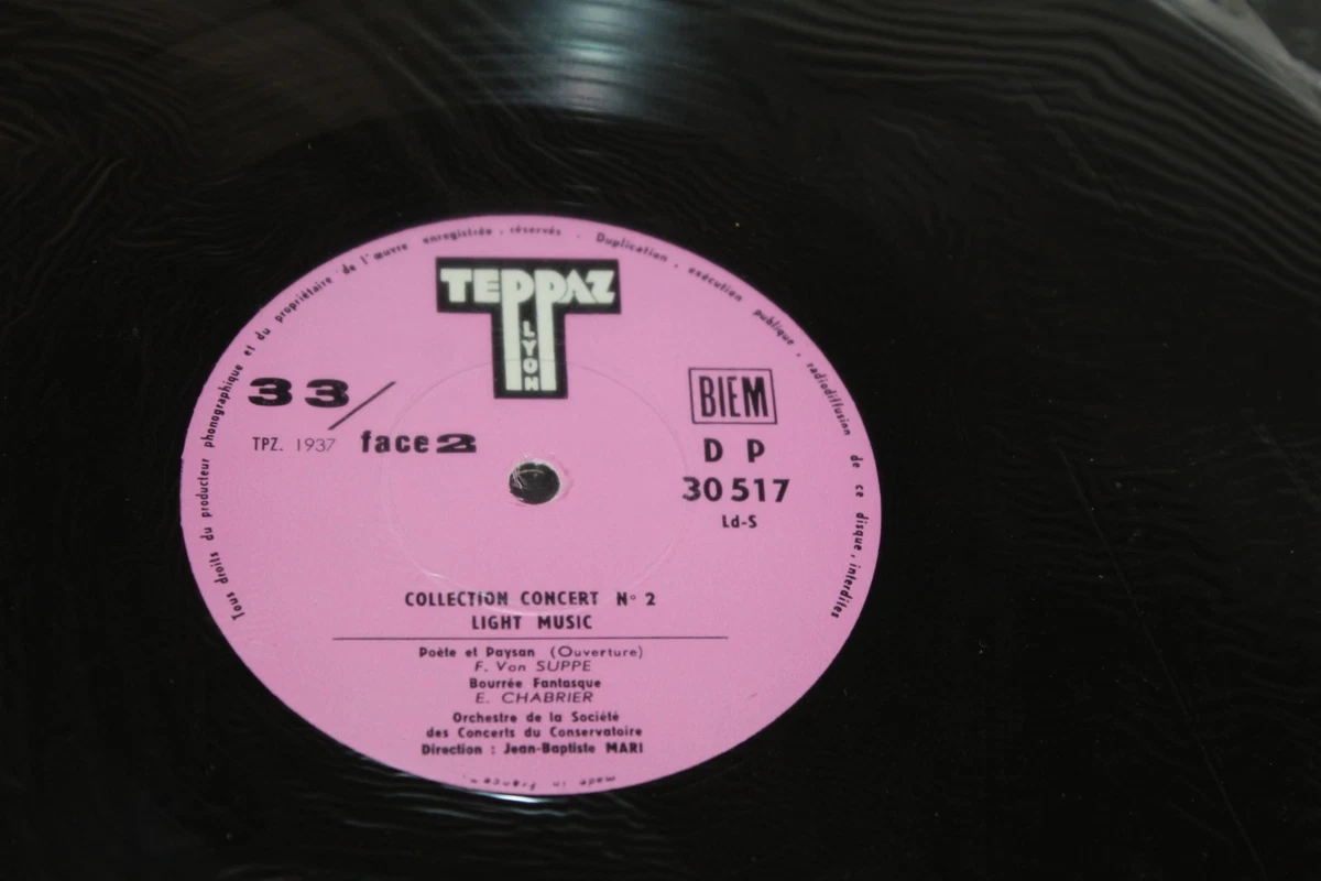 LP Teppaz collection concert n°2 light music (DP 30517)