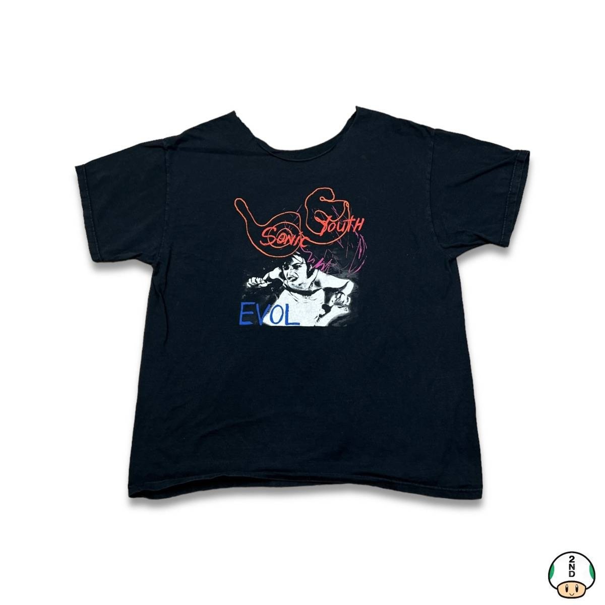 Sonic Youth Tシャツ Mサイズ ブラック　EVOL ヴィンテージ SONIC YOUTH T-SHIRT M SIZE BLACK EVOL VINTAGE | eBay