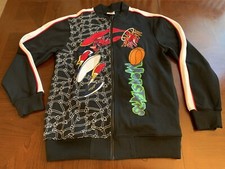 Space Jam Monstars AUTHENTIC Full Zip Youth Jacket Size XL RARE FREE SHIPPING