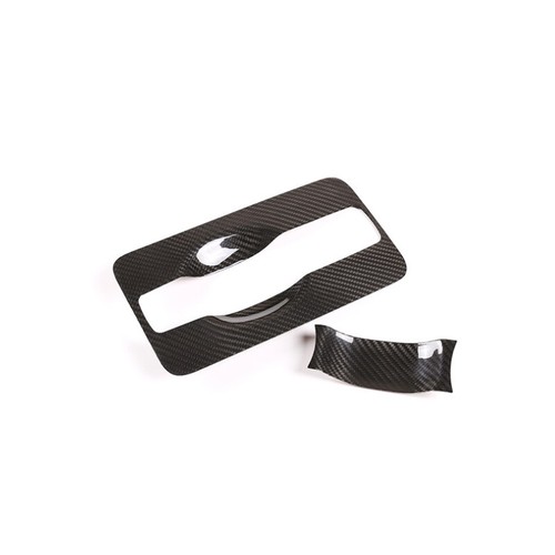 For Mercedes-Benz G-Class 19-21 Dry Carbon Fiber Back Door Tailgate Handle Frame - Picture 12 of 12