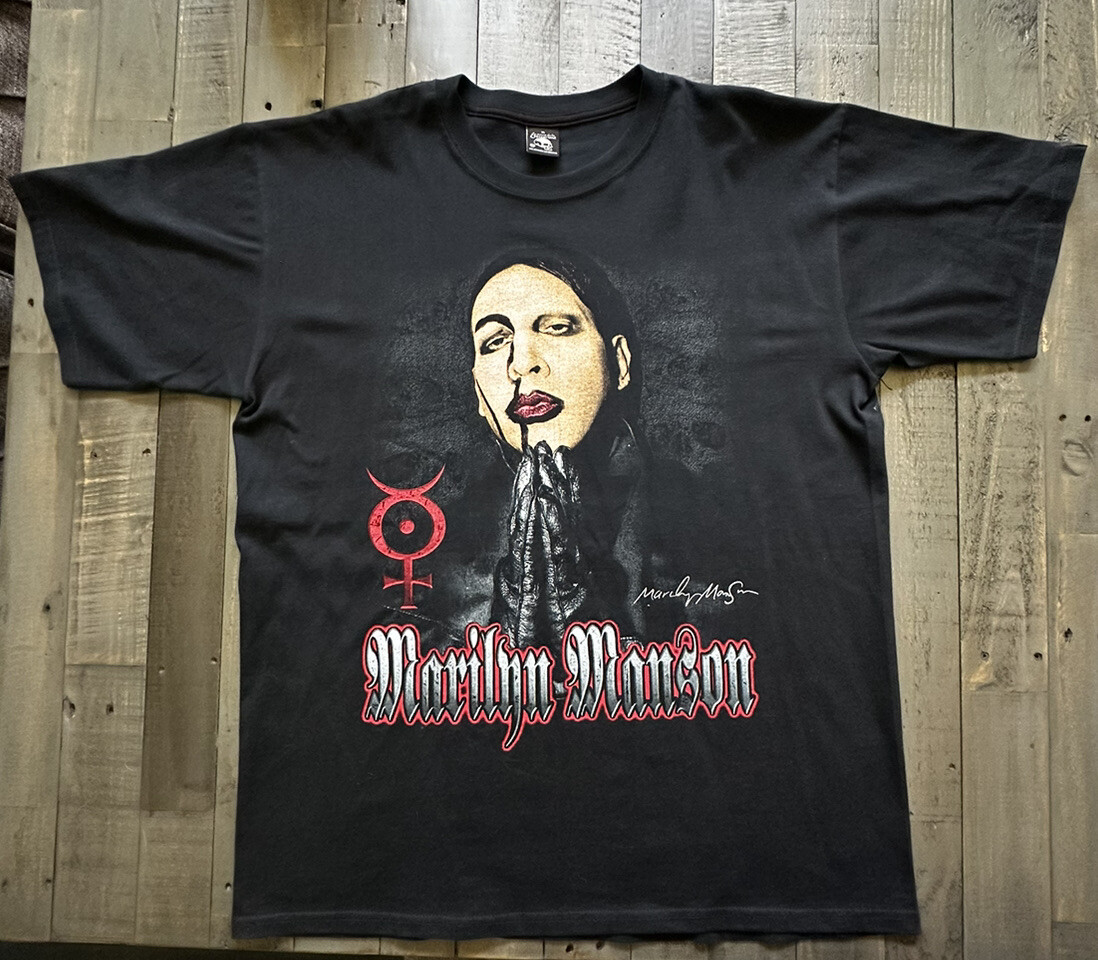 Vintage Marilyn Manson Shirt rare Mexico 90's Bootleg Grail Vintage Marilyn Manson Shirt rare Mexico 90's Bootleg Grail