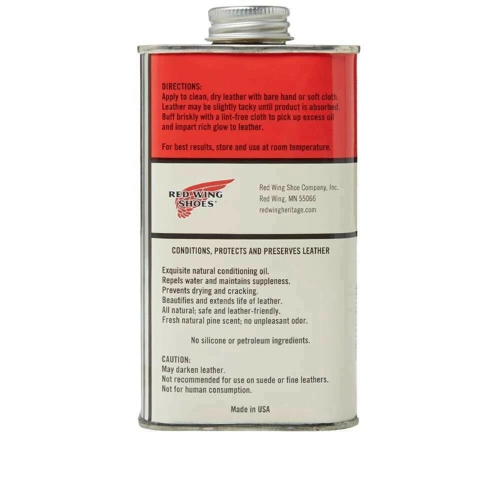 Red wing hotsell mink oil ingredients