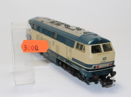 me3000, Alter Märklin Diesellok 216 090-1 DB 70er Bastelware for spares AC Analo - Bild 10 von 10