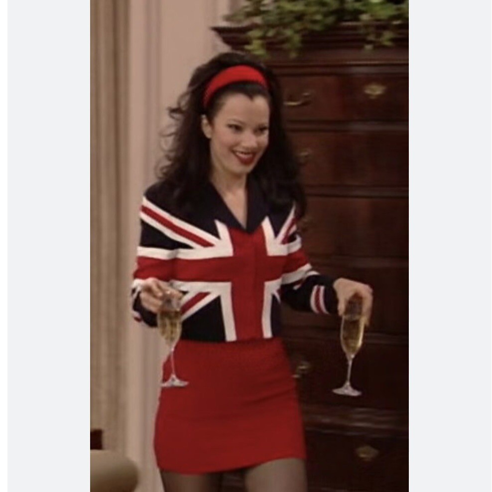 1990's Moschino Cheap & Chic British Flag Cropped Jacket | eBay