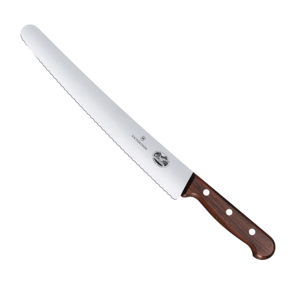 Victorinox Bread Pastry Knife Serrated 26cm Wooden Handle 5.2930.26RADG Gift-Box
Opens in a new wind