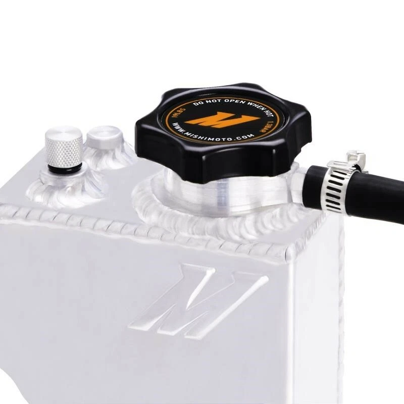 Tanque de expansión de refrigerante de aluminio Mishimoto para BMW E36 1992-1999 6 cilindros Foto 4 de 4