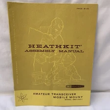Heathkit Manual SBA Transceiver SBA-100-1 1965 Schematic Radio HAM Mobile Mount
