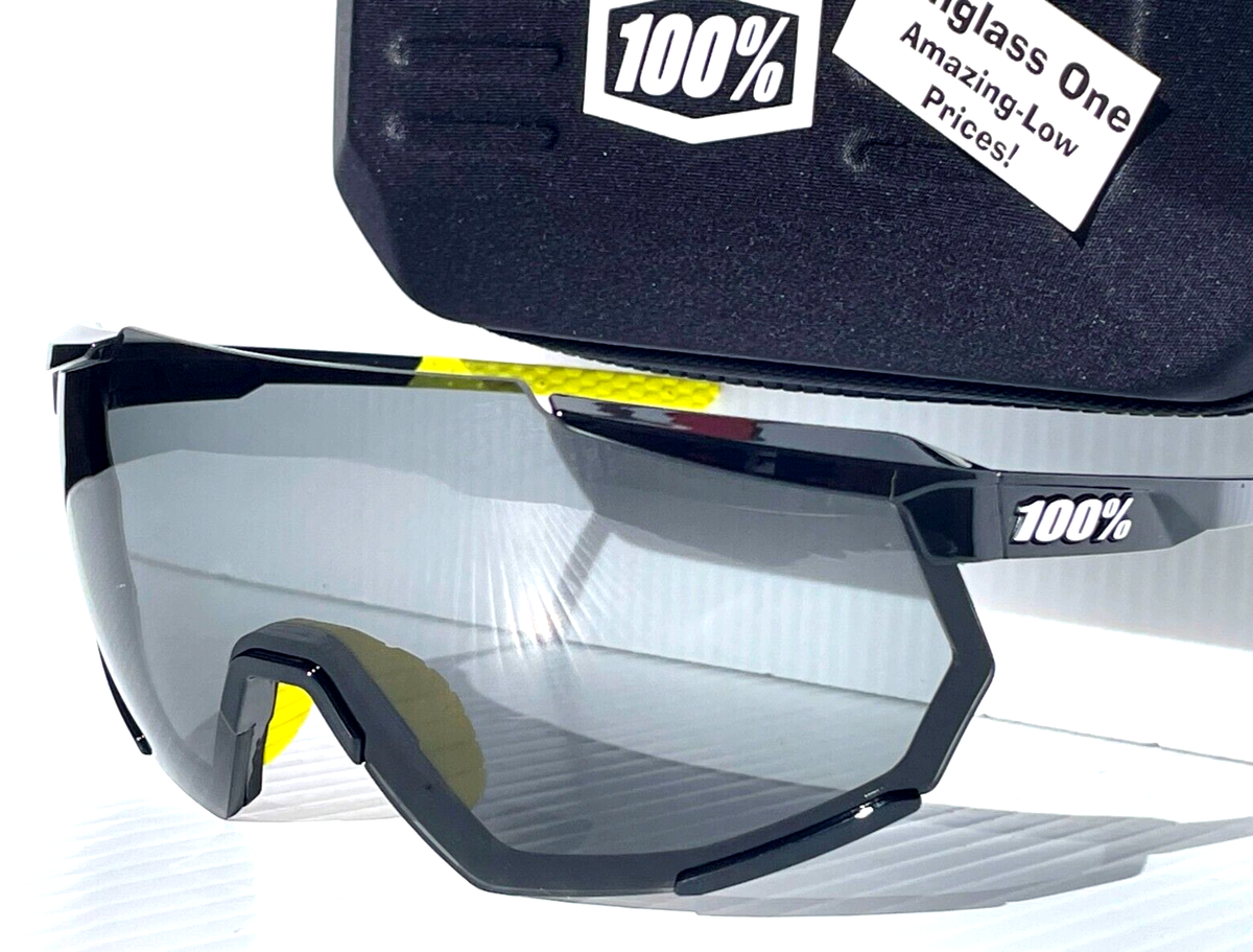 NEW 100% Percent RACETRAP 3.0 Gloss Black Shield Smoke Grey NEW 100% Percent RACETRAP 3.0 Gloss Black Shield Smoke Grey