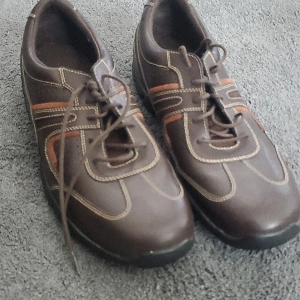 Rockport XCS Kinetic Air Circulator Mock Toe Oxford Brown Leather Men\'s 9.5W rockport xcs products for sale | eBay main image 3