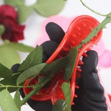 Narzędzie do usuwania zadziorów do florystycznego trzpienia kwiatowego miękka guma