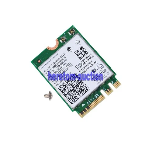 WiFi6E Wireless Card Intel AX210 Tri-Band 5400Mbps Network Adapter Bluetooth 5.2