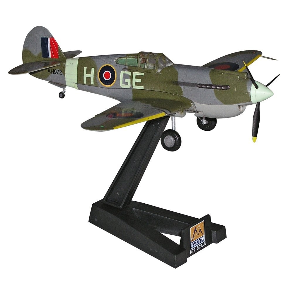 Easy Model 1:72 Scale P40B/C Warhawk RAF 349 Sqn 1943 West Africa Model Kit