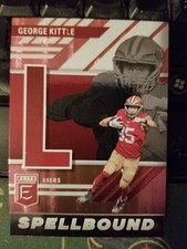 2023 Panini Donruss Elite Spellbound Pink George Kittle SB-GK5