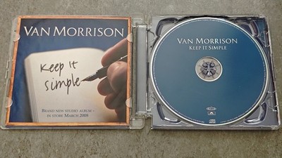 Van Morrison 'Keep It Simple' von 2008 | CD + Booklet | Zustand neuwertig