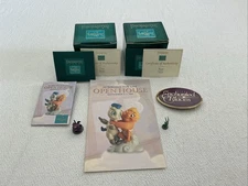 WDCC Hercules’ Enchanted Places Pain & Panic Miniatures w/Buttons & Postcard